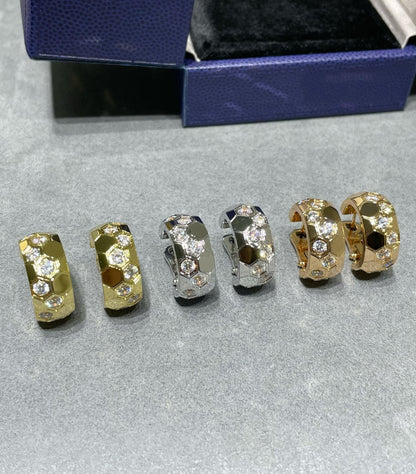 [LUXE]ビーラブ ダイヤモンド フープピアス