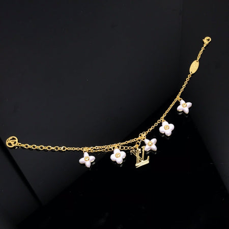 [LUXE]LOGO 6 MOTIF STERN UND SONNE GOLDARMBAND
