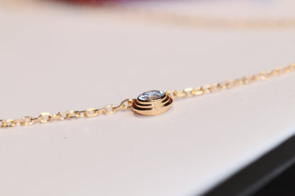 [LUXE]ダムール ダイヤモンドネックレス