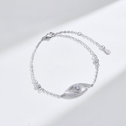 [Luxe Jewelry]Lucky Eye Pave-Set Diamond Bracelet