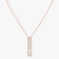 [Luxe Jewelry]MY FIRST DIAMOND PAVED NECKLACE
