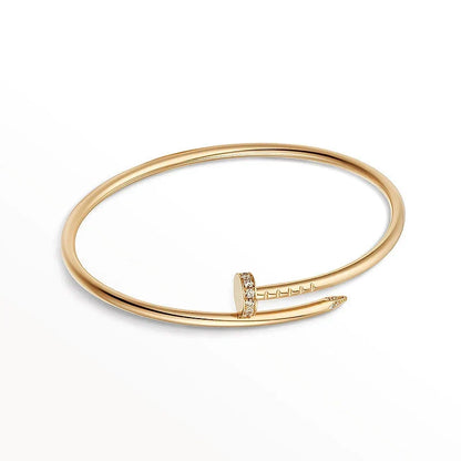 [Luxe Jewelery] LOVE & JUSTE & Blue Veins Clover 5-Motif Diamond Bracelet Stack Set