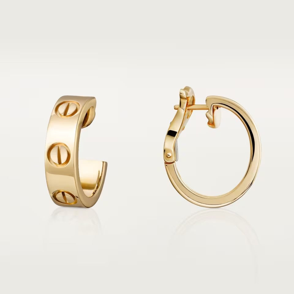 [Luxe Jewelry] LOVE 5.5MM EARRINGS