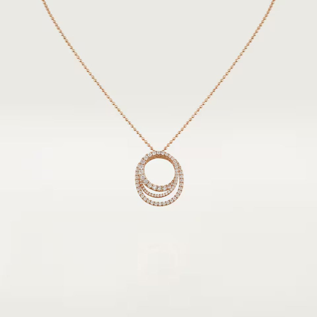 [Luxe Jewelry] ETINCELLE  FULL DIAMOND NECKLACE