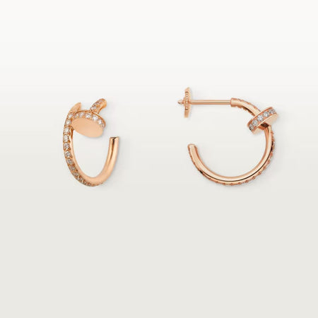 [Luxe Jewelry] JUSTE FULL DIAMOND SMALL EARRINGS