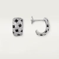 [Luxe Jewelry] PANTHERE MINI FULL DIAMOND EARRINGS