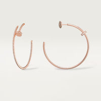 [Luxe Jewelry] JUSTE FULL DIAMOND LARGE EARRINGS