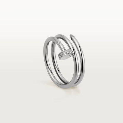 [Luxe Jewelry] JUSTE RING 4.8MM HALF DIAMOND