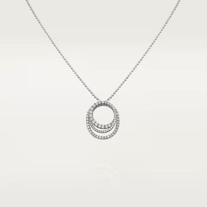 [Luxe Jewelry] ETINCELLE  FULL DIAMOND NECKLACE