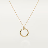 [Luxe Jewelry] JUSTE NECKLACE HALF DIAMOND