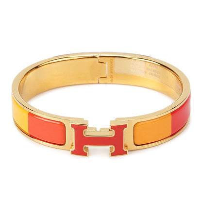 [LUXE]H ARMBAND ORANGE RAINBOW KERAMIK