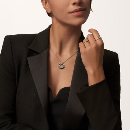 [Luxe Jewelry] TRINITY CERAMIC NECKLACE