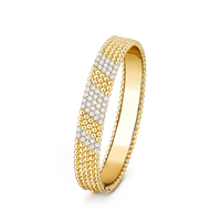 [LUXE]  FIVE-ROW DIAMOND BRACELET