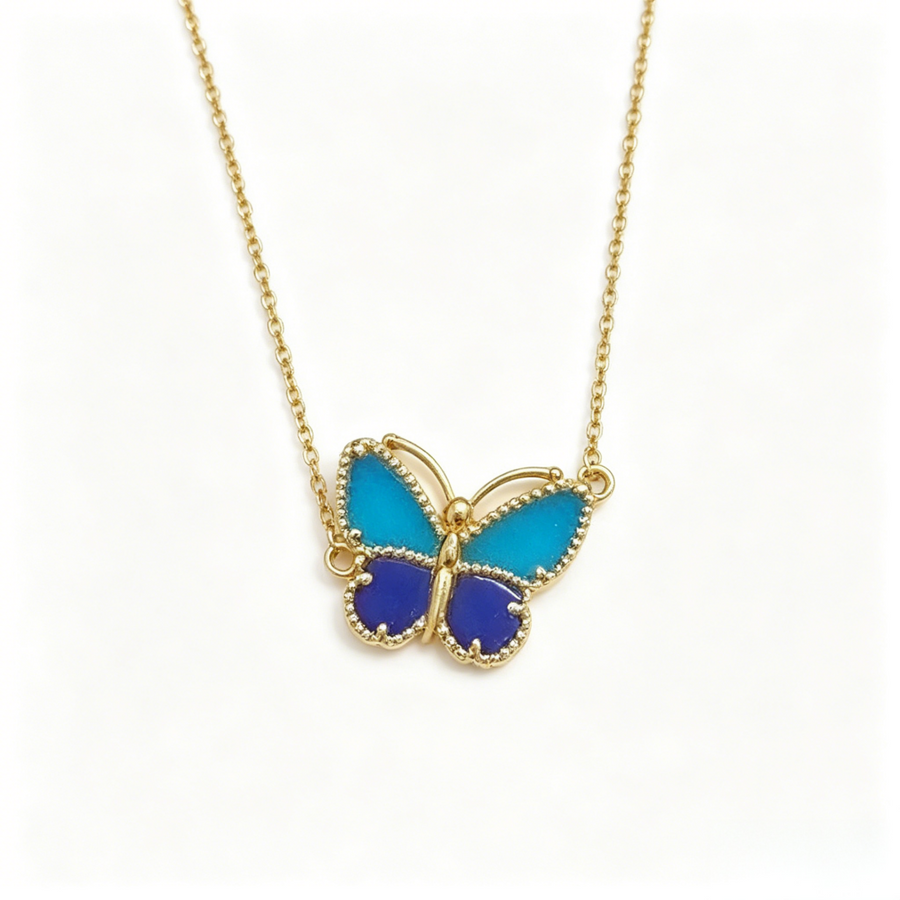 [Luxe Jewelry]2026 NEW LUCKY BUTTERFLY 1 MOTIFS NECKLACE