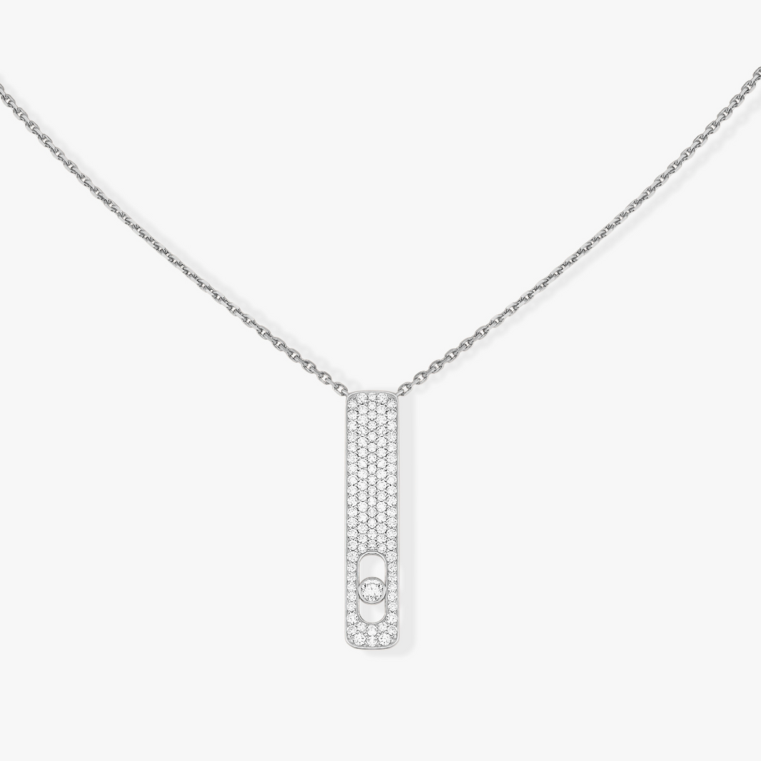 [Luxe Jewelry]MY FIRST DIAMOND PAVED NECKLACE