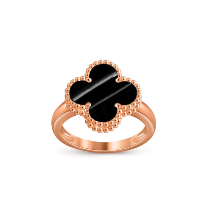 [LUXE]CLOVER RING ROSE GOLD COLLECTION