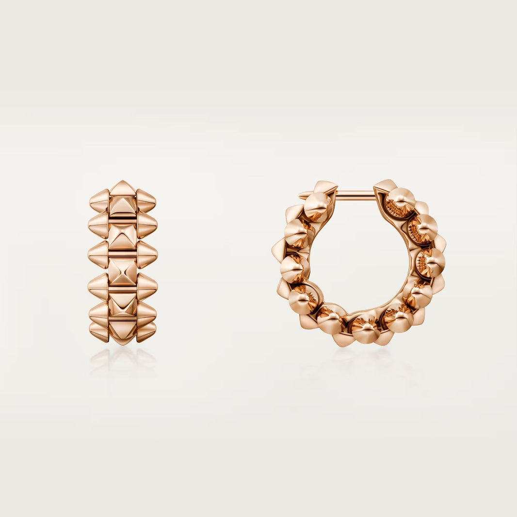 [Luxe Jewelry] CLASH MINI HOOP EARRINGS