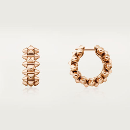 [Luxe Jewelry] CLASH MINI HOOP EARRINGS