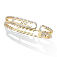 [Luxe Jewelry]MOVE 10TH PAVED DIAMOND BRACELET