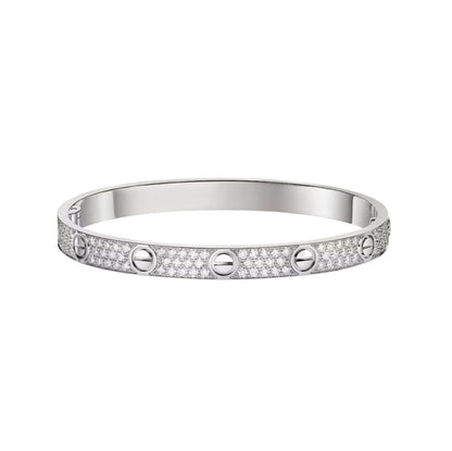 [Luxe Jewelry] LOVE BRACELET 6.1MM DIAMOND-PAVED