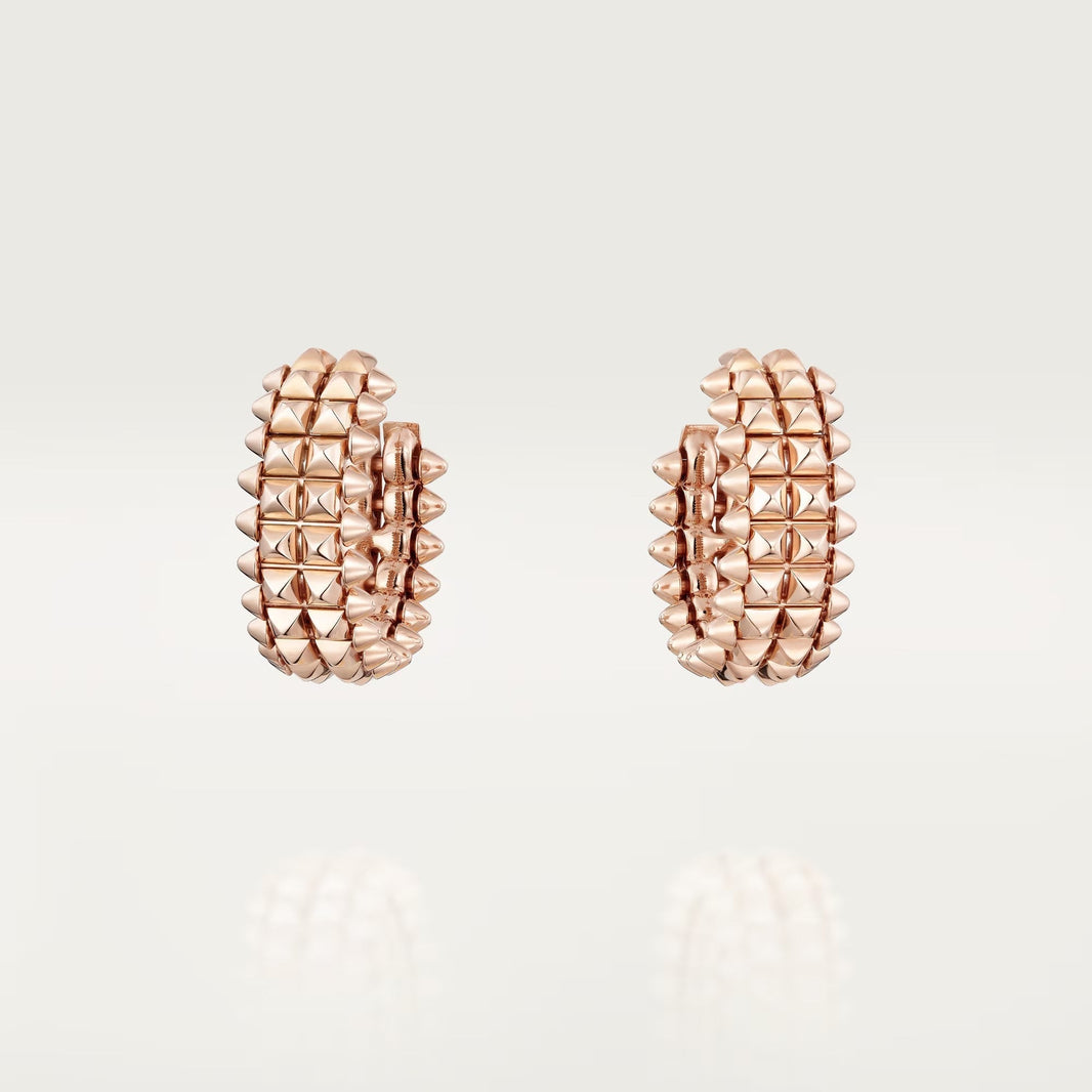 [Luxe Jewelry] CLASH 9.2MM DOUBLE ROW EARRINGS