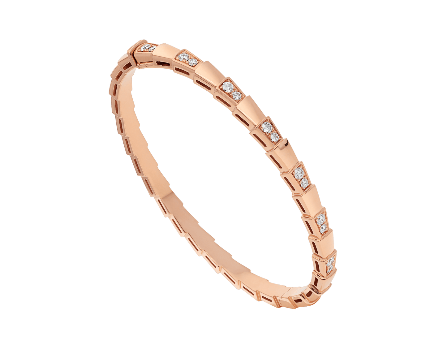 [Luxe]SERPENTI BRACELET PINK GOLD DIAMOND