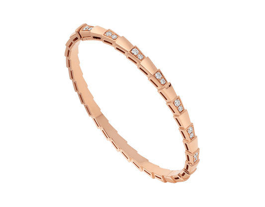 [Luxe]SERPENTI BRACELET PINK GOLD DIAMOND