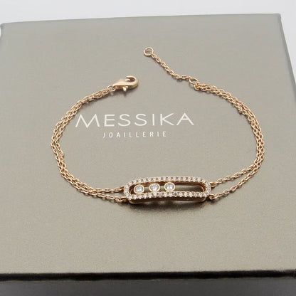 [Luxe Jewelry] Move Classique pavé bracelet