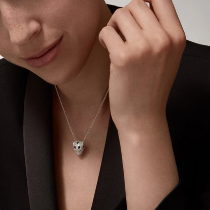 [Luxe Jewelry] PANTHERE FULL DIAMOND NECKLACE