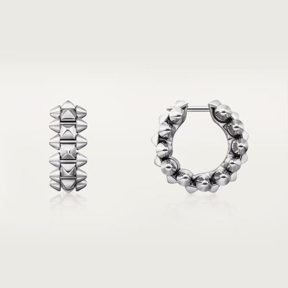 [Luxe Jewelry] CLASH MINI HOOP EARRINGS