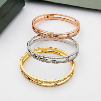 [Luxe Jewelry]Move Romane pavé bangle
