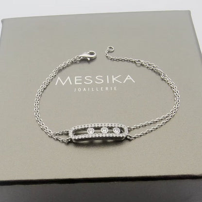 [Luxe Jewelry] Move Classique pavé bracelet