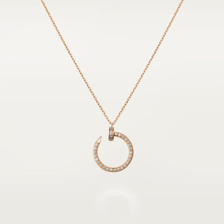 [Luxe Jewelry] JUSTE NECKLACE FULL DIAMOND