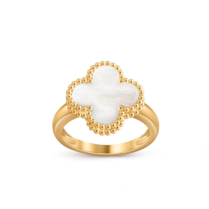 [LUXE]CLOVER RING GOLD COLLECTION