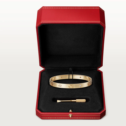 [Luxe Jewelry] LOVE BRACELET 6.1MM 4 DIAMONDS