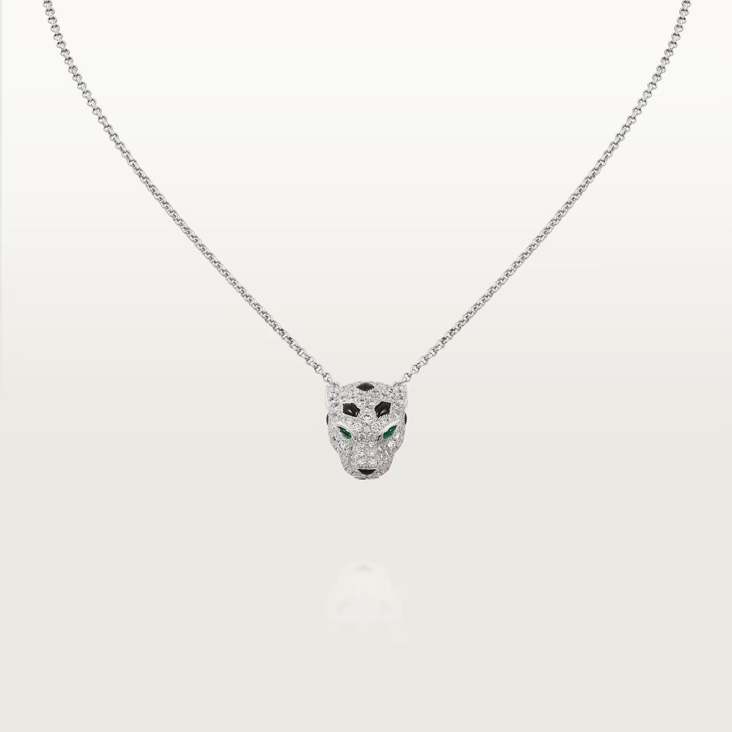 [Luxe Jewelry] PANTHERE FULL DIAMOND NECKLACE