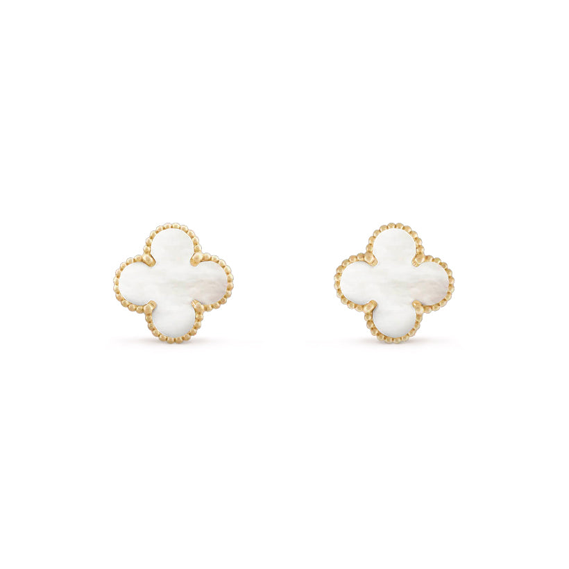 [LUXE]CLOVER  9.5MM EARRINGS COLLECTION