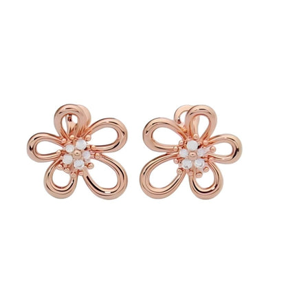 [Luxe Jewelry] FLOWERLACE EARRING 5 DIAMONDS