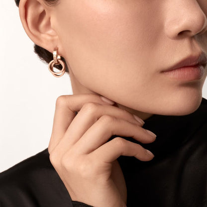 [Luxe Jewelry] LOVE 3.3MM DANGLE EARRINGS