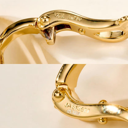 [Luxe Jewelry] FLOWERLACE EARRING 5 DIAMONDS