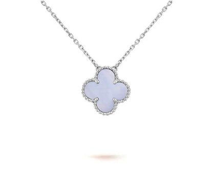 [LUXE]CLOVER 15MM NECKLACE SILVER COLLECTION