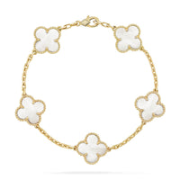 [Luxe Jewelery]Clover & Lover & Juste Bracelet Stack Set