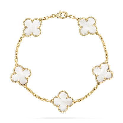 [Luxe Jewelery]Clover & Lover & Juste Bracelet Stack Set