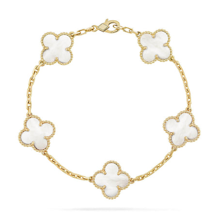 [Luxe Jewelery]Clover & Lover & Juste Bracelet Stack Set