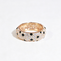 [Luxe Jewelry] PANTHERE SPOTTED FULL DIAMOND RING