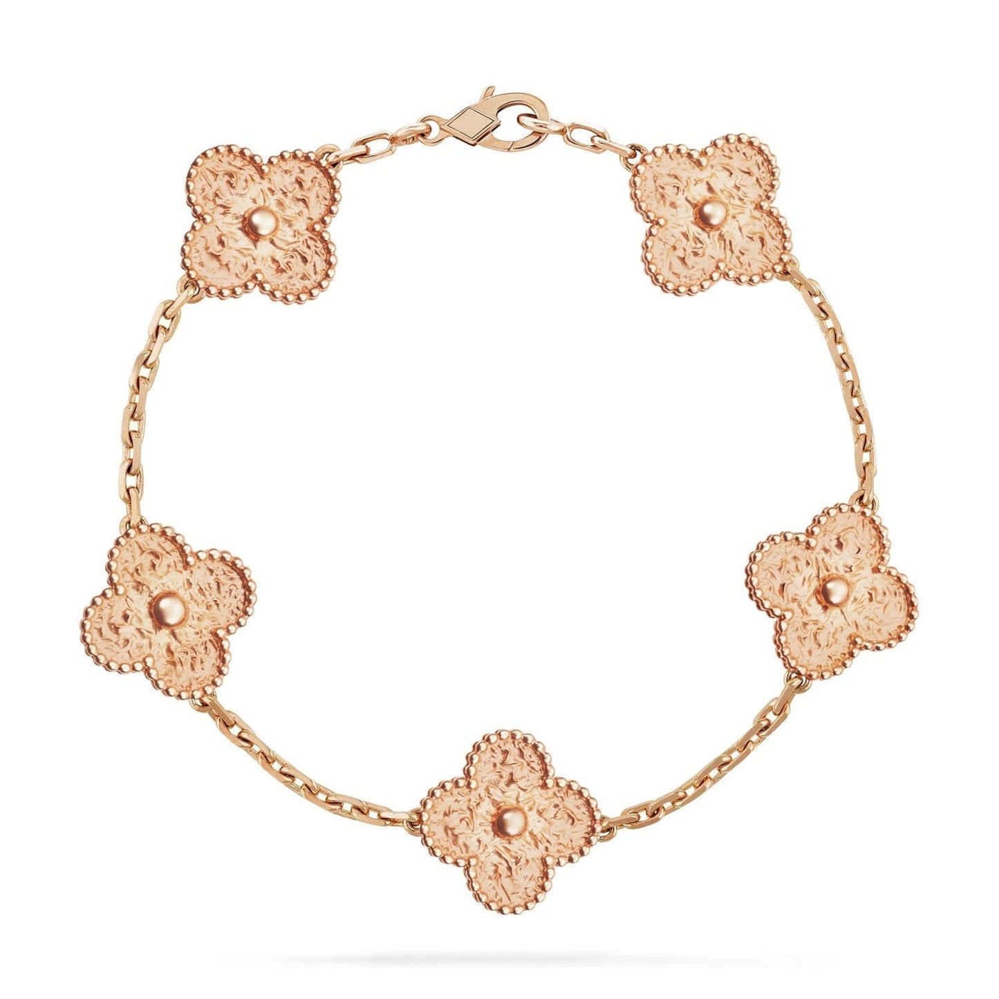 [Luxe]CLOVER 5 MOTIFS BRONZING BRACELET