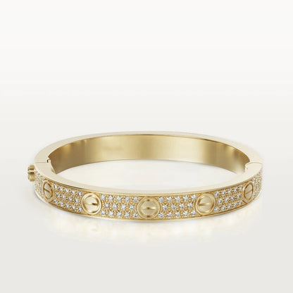 [Luxe]LOVE BRACELET 6.1MM DIAMOND-PAVED