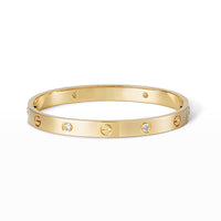 [Luxe Jewelry] LOVE BRACELET 6.1MM 4 DIAMONDS