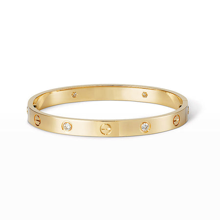 [Luxe Jewelry] LOVE BRACELET 6.1MM 4 DIAMONDS