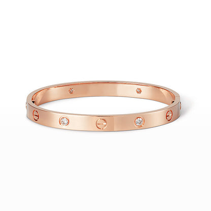 [Luxe Jewelry] LOVE BRACELET 6.1MM 4 DIAMONDS